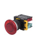 ВК22-EC45-65У1, красный, 1НО+1НЗ, гриб без фиксации 40мм, d22мм, IP65, выключатель кнопочный (ЭТ)