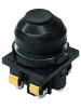 КЕ-081 У2 исп.2, черный, 1з+1р, цилиндр, IP54, 10А, 660В, выключатель кнопочный (ЭТ)