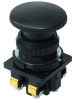 КЕ-021 У3 исп.2, черный, 1з+1р, гриб без фиксации, IP40, 10А, 660В, выключатель кнопочный (ЭТ)