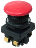 КЕ-141 У2 исп.2, красный, 1з+1р, гриб с фиксацией, IP54, 10А, 660В, выключатель кнопочный (ЭТ)