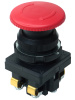 КЕ-201 У2 исп.2, красный, 1з+1р, гриб с фиксацией, IP54, 10А, 660В, выключатель кнопочный (ЭТ)