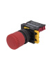 ВК22-ES442-65У1, красный, 1НЗ, гриб с фиксацией 30мм, d22мм, IP65, выключатель кнопочный (ЭТ)